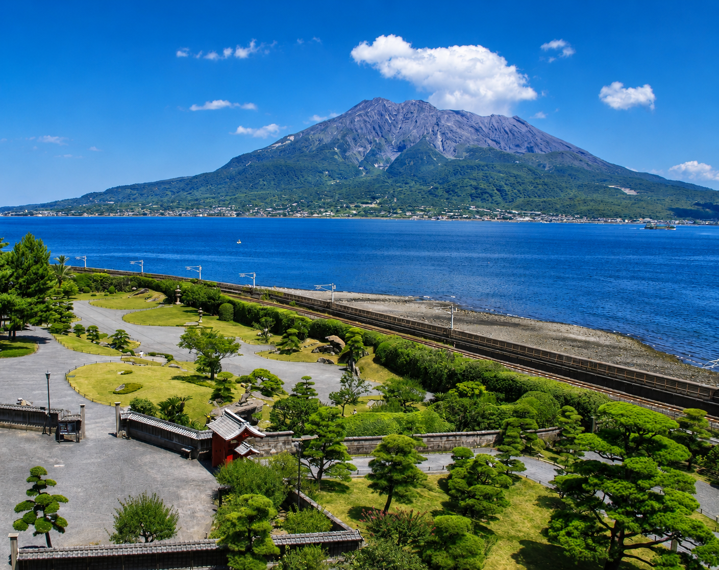 鹿兒島仙巖園